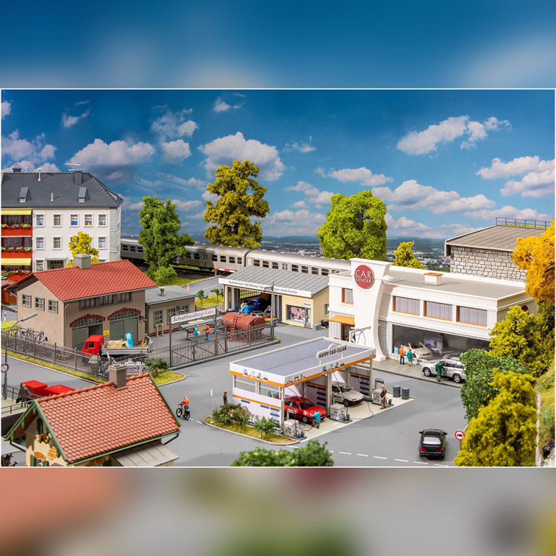 Maquette Kiosque à Journaux Faller échelle HO - Modèle Réduit Pour Réseau Ferroviaire