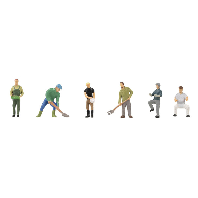 Agriculteurs (x6) - FALLER 151643 - HO 1/87