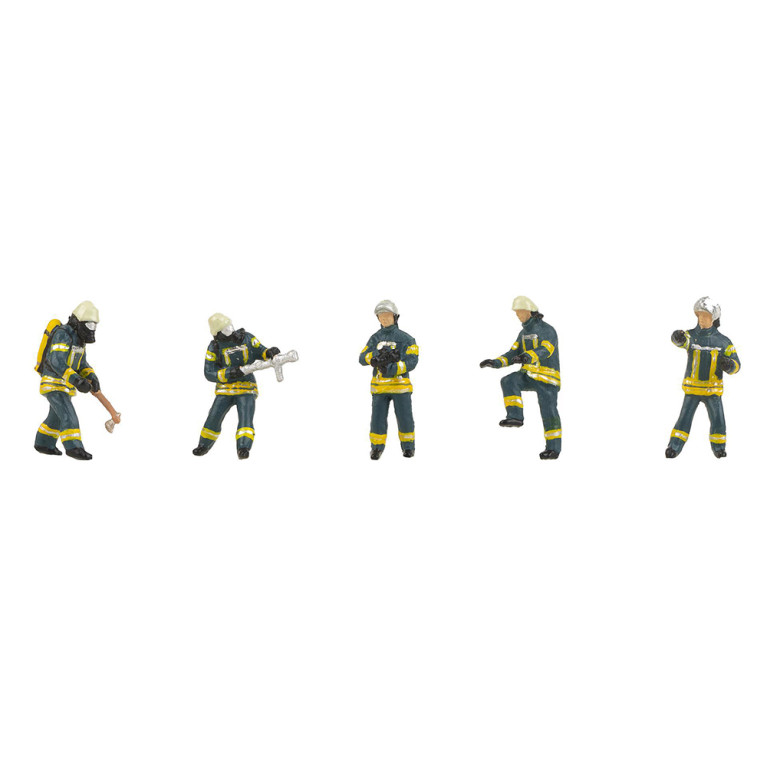 Pompiers, Set 2 (x6) - FALLER 151638 - HO 1/87