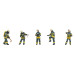 Pompiers, Set 2 (x6) - FALLER 151638 - HO 1/87