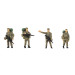 Militaires avec paquetage, Soldats (x4) - FALLER 151753 - HO 1/87