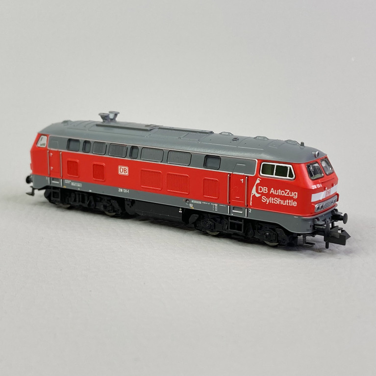 Locomotive diesel BR 218 131-1, livrée rouge, DB, Ep VI - FLEISCHMANN 724222 - N 1/160