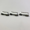 3 wagons citerne Zacens, transport de lisier, ATIR-RAIL, Ep VI - FLEISCHMANN 846007 - N 1/160