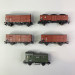 Convoi de 5 wagons de marchandises, DB, Ep III - TRIX 24825 -  HO 1/87