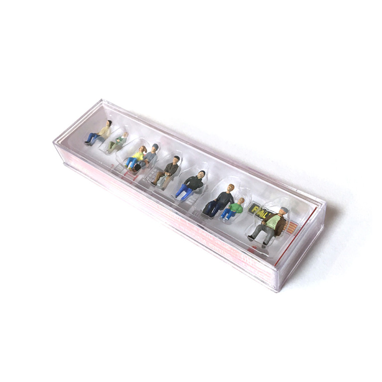 Personnes assises, Set 2 - FALLER 151663 - HO 1/87