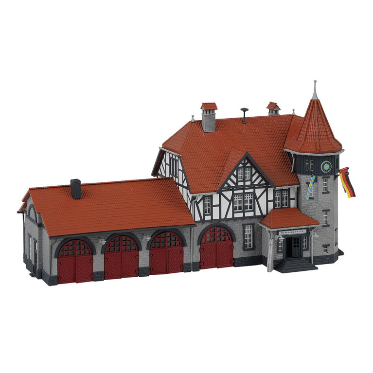 Hôtel de ville avec caserne de pompiers - FALLER 232194 - N 1/160