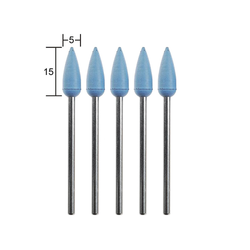 Polissoirs en Silicone, Ogives (x5) - PROXXON 28288 Polissoirs en Silicone, Ogives (x5) - PROXXON 28288