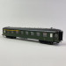 Voiture OCEM RA A3B5, mixte 1/2CL, toit noir, Sncf, Ep IIIb - REE VB-380 - HO 1/87