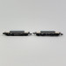 2 wagons plat charge lourde Ssy, avec chargement, ÖBB, Ep III - FLEISCHMANN 845607 - N 1/160