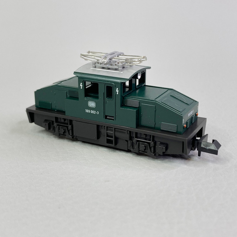 Locomotive électrique BR 169 02-3 + 2 wagons tombereaux, DB, Ep IV - KATO 105006 (10-504-1) - N 1/160