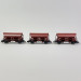 3 wagons trémies Td 928 à toit ouvrant, DB, Ep IV - FLEISCHMANN 830351 - N 1/160