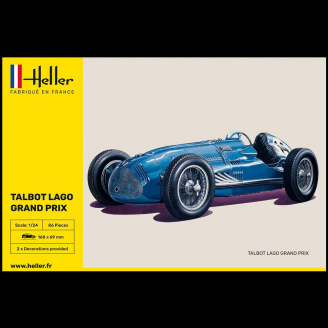 Talbot Lago Grand Prix 1939 - HELLER 80721 - 1/24