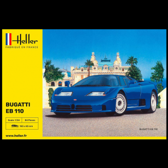 Bugatti EB 110 - HELLER 80738 - 1/24
