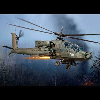 Hélicoptère de combat AH-64A Apache - REVELL 3824 - 1/72