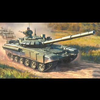 Char d'assaut principal, Russe, T-72B3 - ZVEZDA 5071 - 1/72