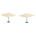 Parasols Carrés (x2) - FALLER 180862 - HO 1/87