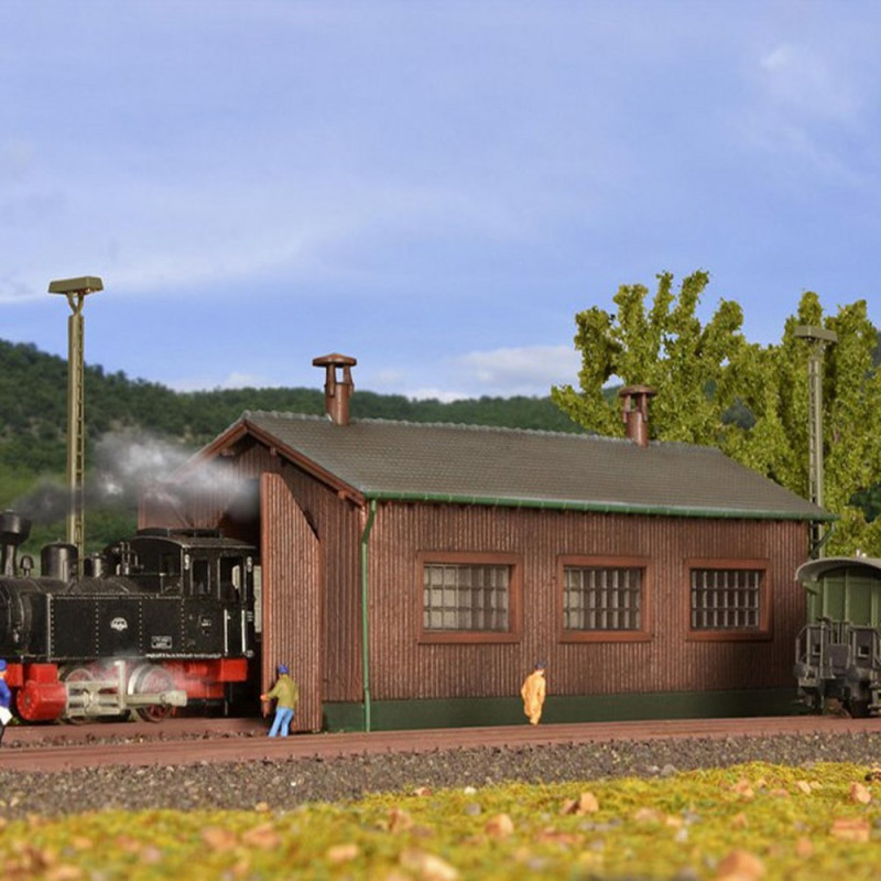 Remise béton à locomotive PN SUD MODELISME-8752 - UTM Modélisme Ferroviaire