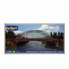 Pont droit métallique 1 ou 2 voies-N-1/160-KIBRI 37669