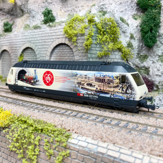 Locomotive électrique Re 460 019-3 "175 ans des chemins de fer Suisse", SBB CFF, Ep VI - ROCO 70677 - HO 1/87