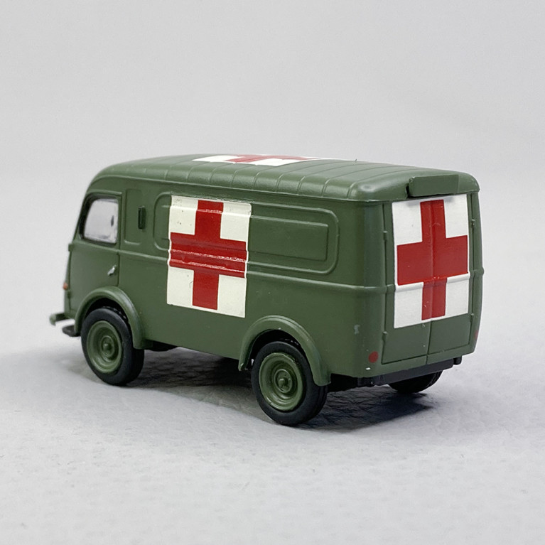 Renault Goélette Militaire / Croix Rouge - BREKINA / SAI 3716 - HO 1/87