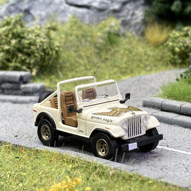 Jeep Golden Eagle Blanche - PCX870314 - HO 1/87