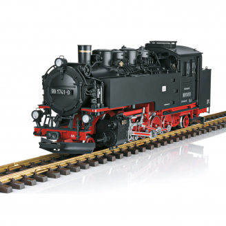 Locomotive vapeur BR 99 1741-0, région de Saxe Allemagne, Ep VI -  LGB 21481 - G 1/22.5