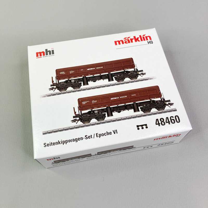 Wagon Tombereau Märklin 46890 – Type Fas SBB Ep. VI, HO, Neuf
