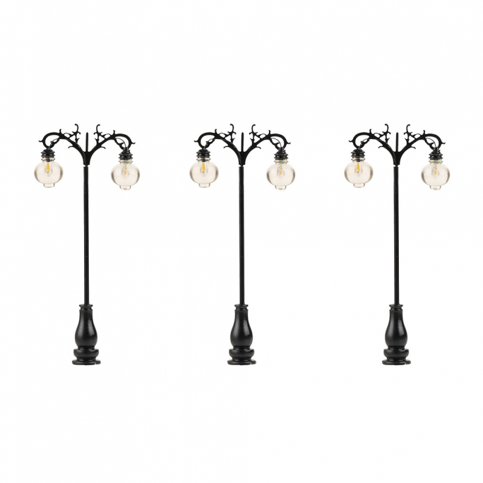 Lampadaire lampes suspendues (x3) - FALLER 180115 - HO 1/87