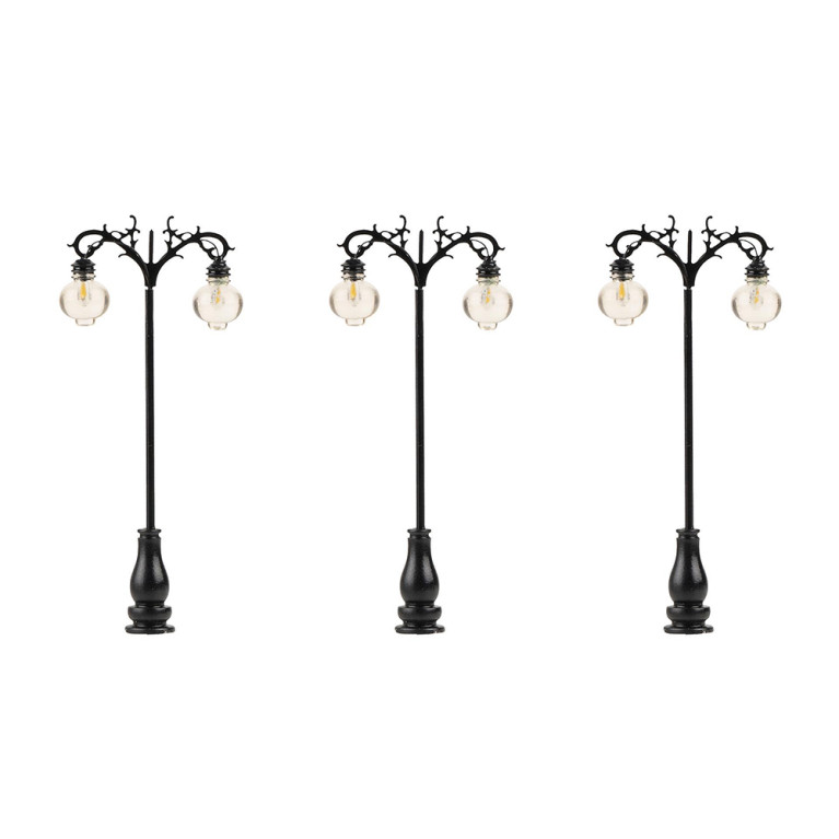 Lampadaire lampes suspendues (x3) - FALLER 180115 - HO 1/87
