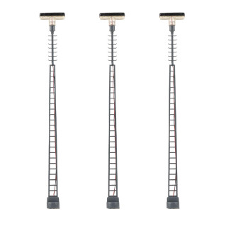 Lampadaire Treillis (x3) - FALLER 180118 - HO 1/87