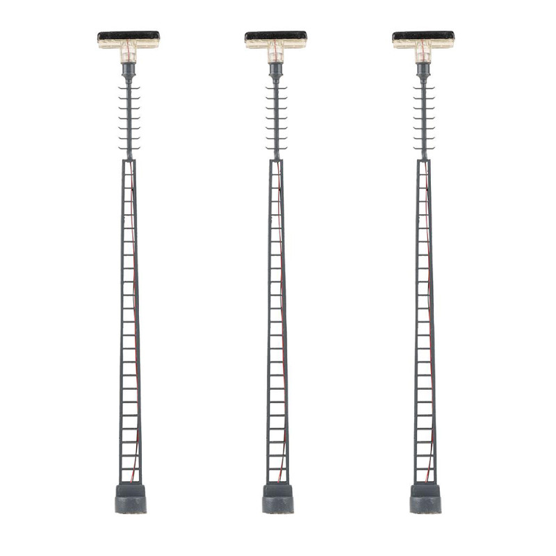 Lampadaire Treillis (x3) - FALLER 180118 - HO 1/87