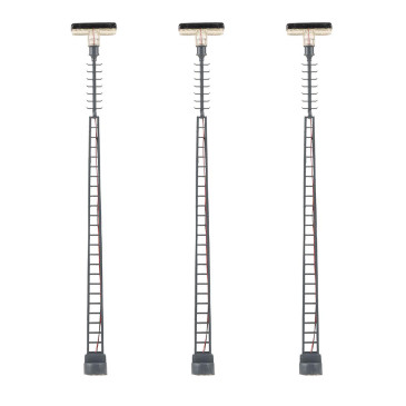 Lampadaire Treillis (x3) - FALLER 180118 - HO 1/87
