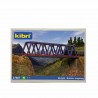 Pont droit type métallique 1 voie-N-1/160-KIBRI 37667