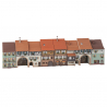 Maisons en relief "vieille ville" (x6) - FALLER 232174 - N 1/160