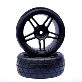 Roues à pneus radiaux (x2) - ABSIMA 1230207
