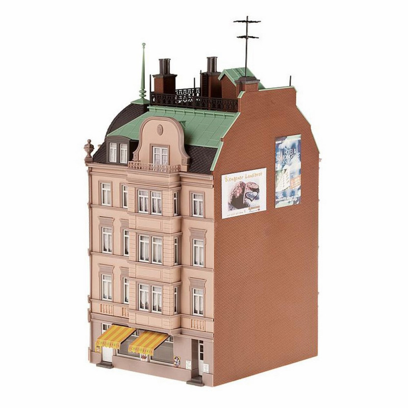 Maison de ville d'extrémité-HO-1/87-FALLER 130918