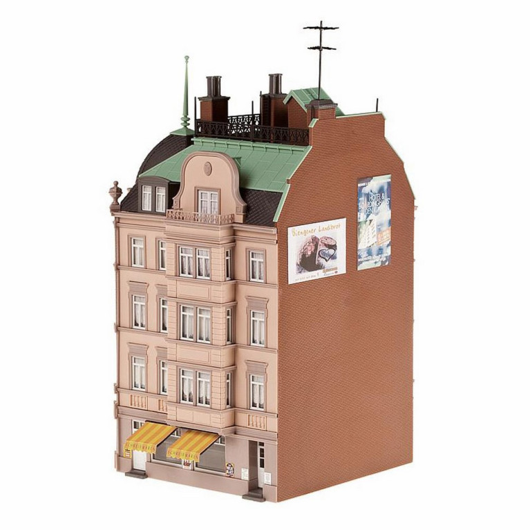 Maison de ville d'extrémité-HO-1/87-FALLER 130918