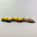 3 wagons silos Uacs 451.1, à bogies, CSD, Ep IV - ROCO 77001 - HO 1/87