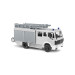 Camion Mercedes MK 1224, en kit, Blanc - BUSCH 60271 - HO 1/87