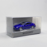 BMW M6 coupé 2015 Bleu métal / Carbone - MINICHAMPS 870 027302 - HO 1/87