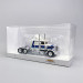 Camion Peterbilt 359 Blanc / Bleu - BREKINA 85714 - HO 1/87