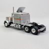 Camion Peterbilt 359 Gris Métal / Orange - BREKINA 85712 - HO 1/87