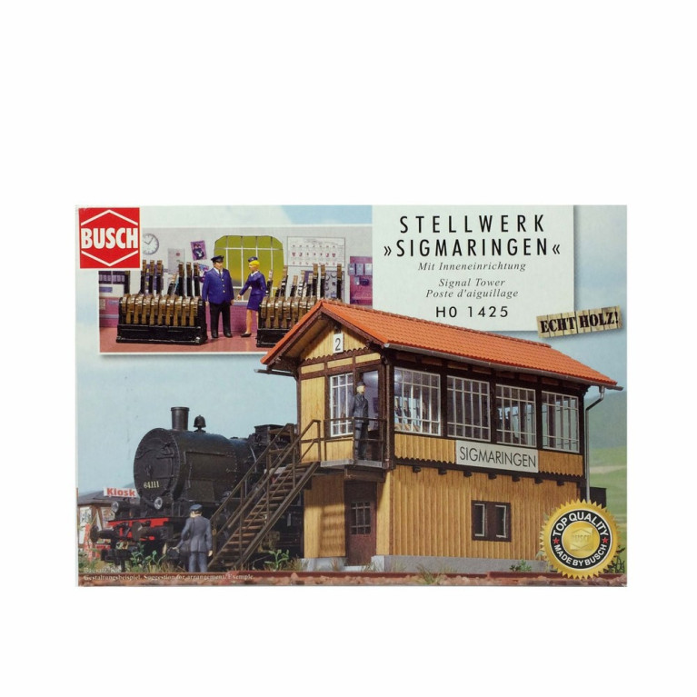 Poste d'aiguillage-HO-1/87-BUSCH 1425