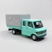 Camion Mercedes L307 D Doka, Turquoise - BREKINA 36952 - HO 1/87