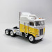 Camion Kenworth K100 Aerodyne 100, Blanc Jaune - BREKINA 85732 - HO 1/87