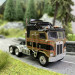 Camion Kenworth K100 Aerodyne 100, Noir Or - BREKINA 85733 - HO 1/87