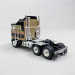 Camion Kenworth K100 Aerodyne 100, Noir Or - BREKINA 85733 - HO 1/87