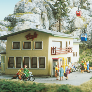 Station de montagne ou vallée - BRAWA 6290 - HO 1/87