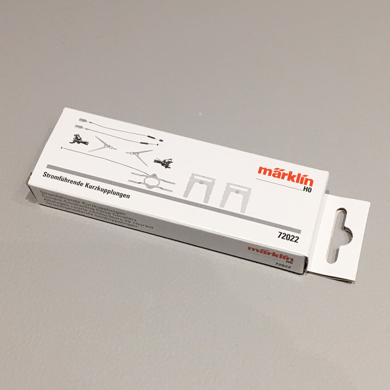 Accouplements courts conducteurs de courant (x2) - MARKLIN 72022 - HO 1/87