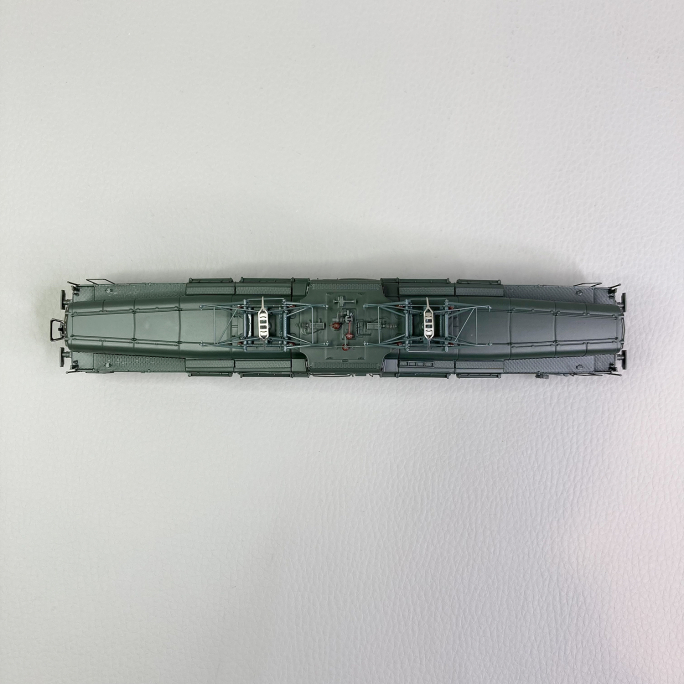Locomotive CC 14015, livrée verte, 2 fanaux, Sncf, Ep III - JOUEF HJ2423 - HO 1/87